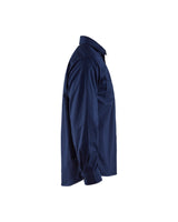Blåkläder 3297 langarm Baumwoll-Arbeitshemd – marine