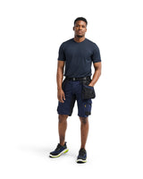 Blåkläder Striker Stretch Shorts – dunkelmarine/schwarz