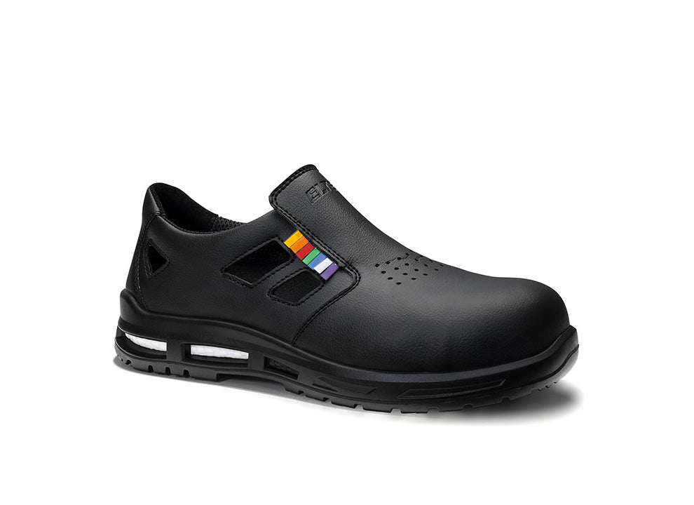 Elten Brice AIR LOW S1P Sicherheitshalbschuh schwarz – schwarz