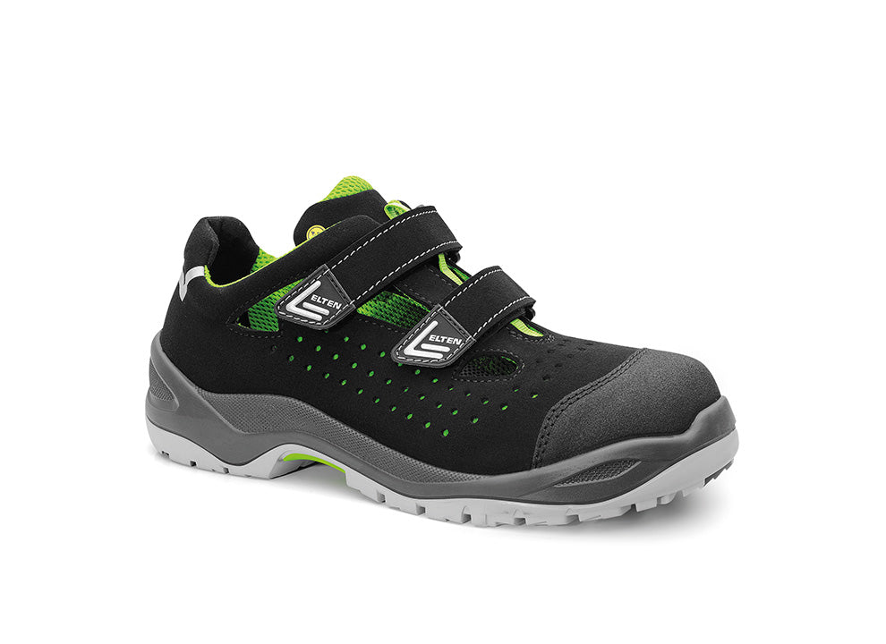 Elten Impulse Easy ESD S1P Sicherheitssandale schwarz – schwarz