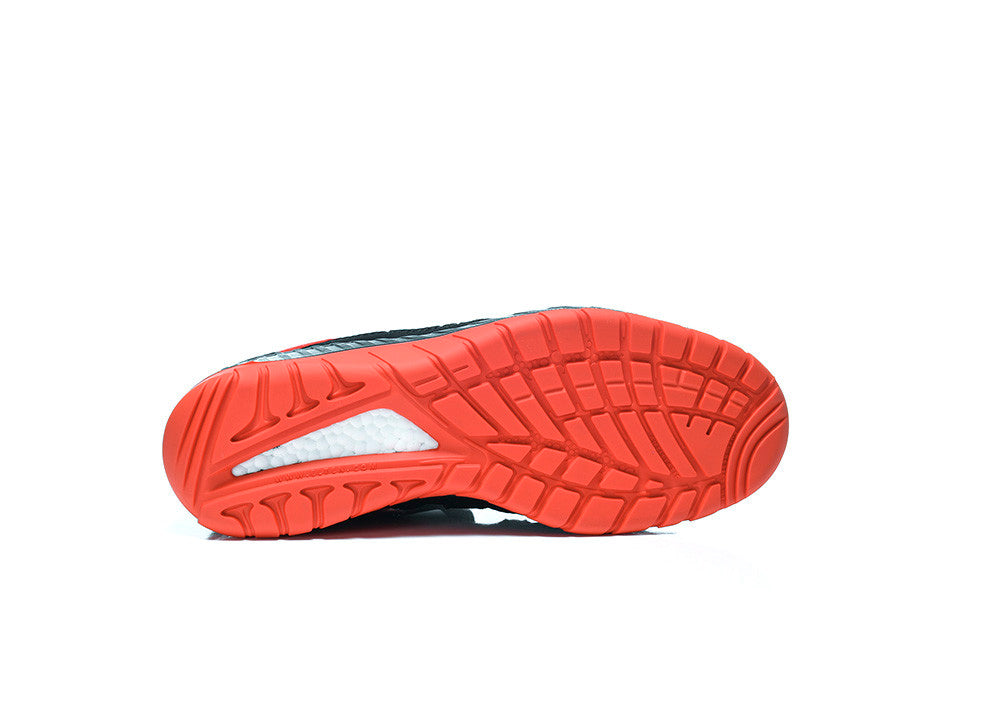 Elten Lonny W Easy S1P Sicherheitssandale rot – schwarz