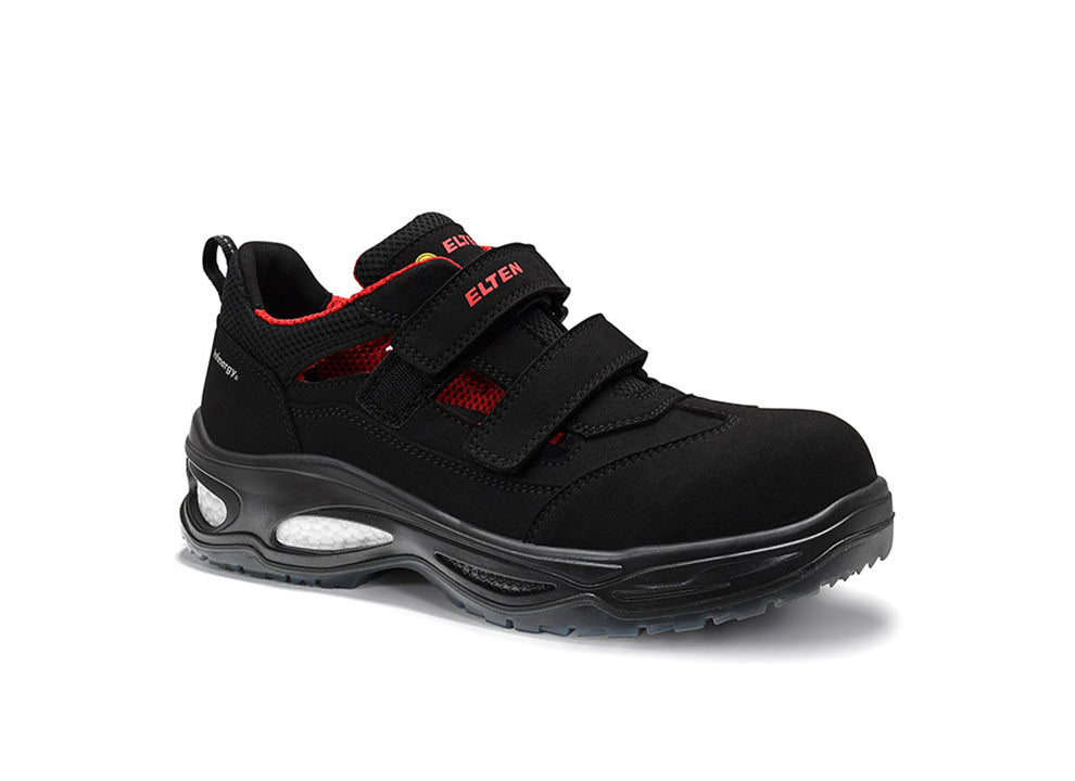 Elten Owen Easy ESD Eltenw S1 Sicherheitssandale schwarz – schwarz