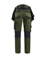 Blåkläder Damen Stretch 7170 Arbeitshose – waldgrün/rost