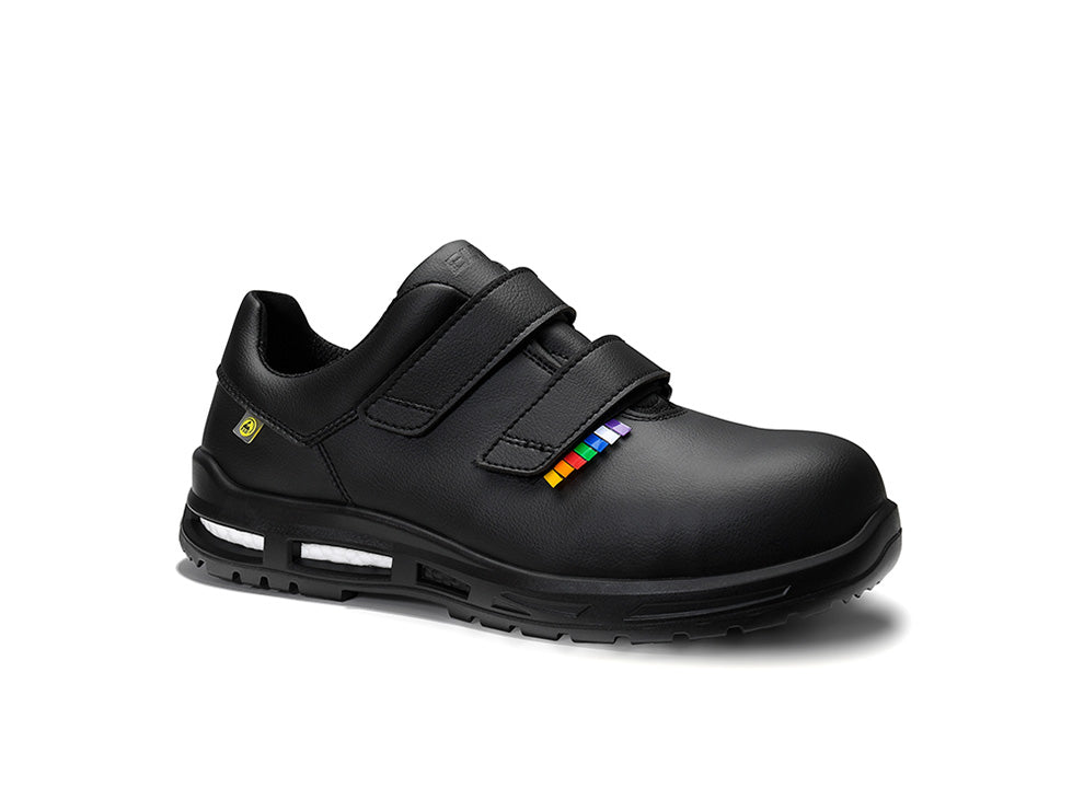 Elten Brayden LOW ESD Elte S3 Sicherheitshalbschuh schwarz – schwarz