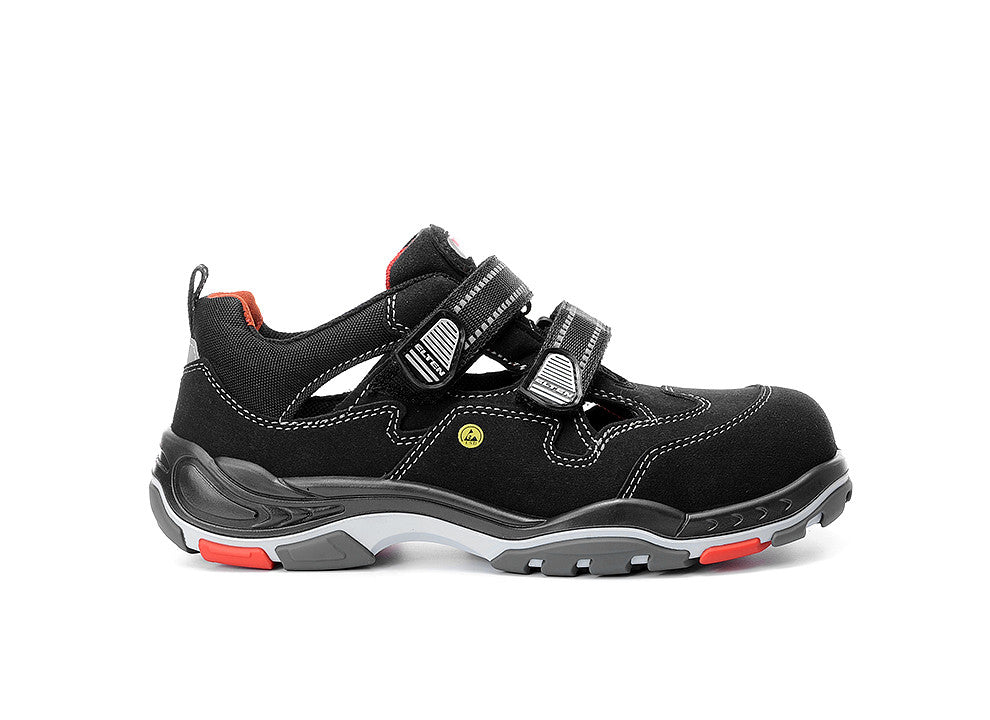 Elten Scott ESD Trainers S1P Sicherheitssandale schwarz – schwarz