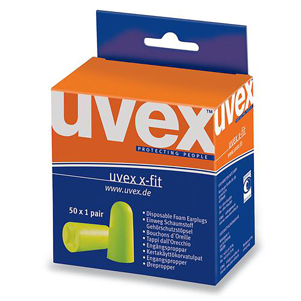 uvex Gehörschutzstöpsel x-fit 2112013 SNR 37 dB 50 Paar