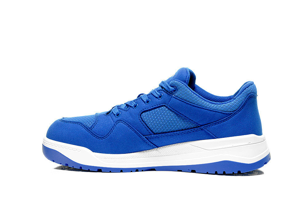 Elten Maverick Low ESD S1P Sicherheitshalbschuh blau – blau