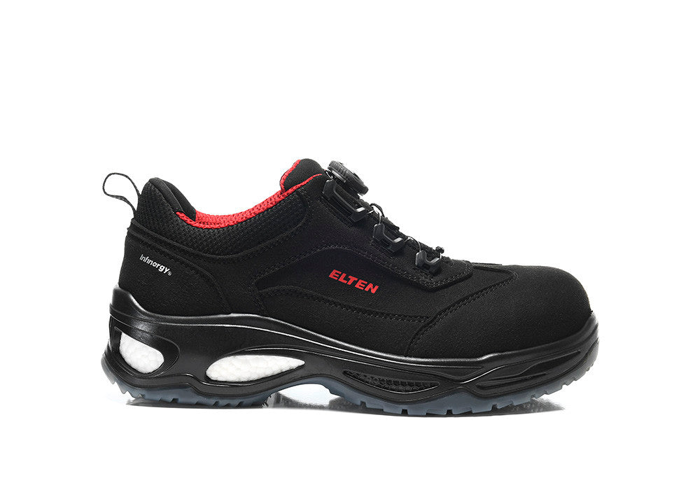 Elten Owen BOA LOW ESD ELT S2 Sicherheitshalbschuh schwarz – schwarz