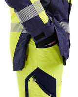 Blåkläder 4457 Warnschutz Winterparka Kl. 3 – gelb/marine