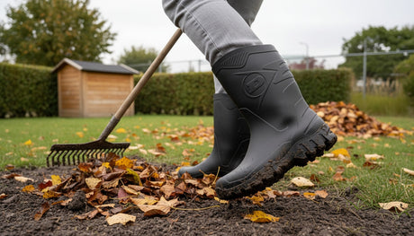 Dunlop Dee Stiefel grün/schwarz
