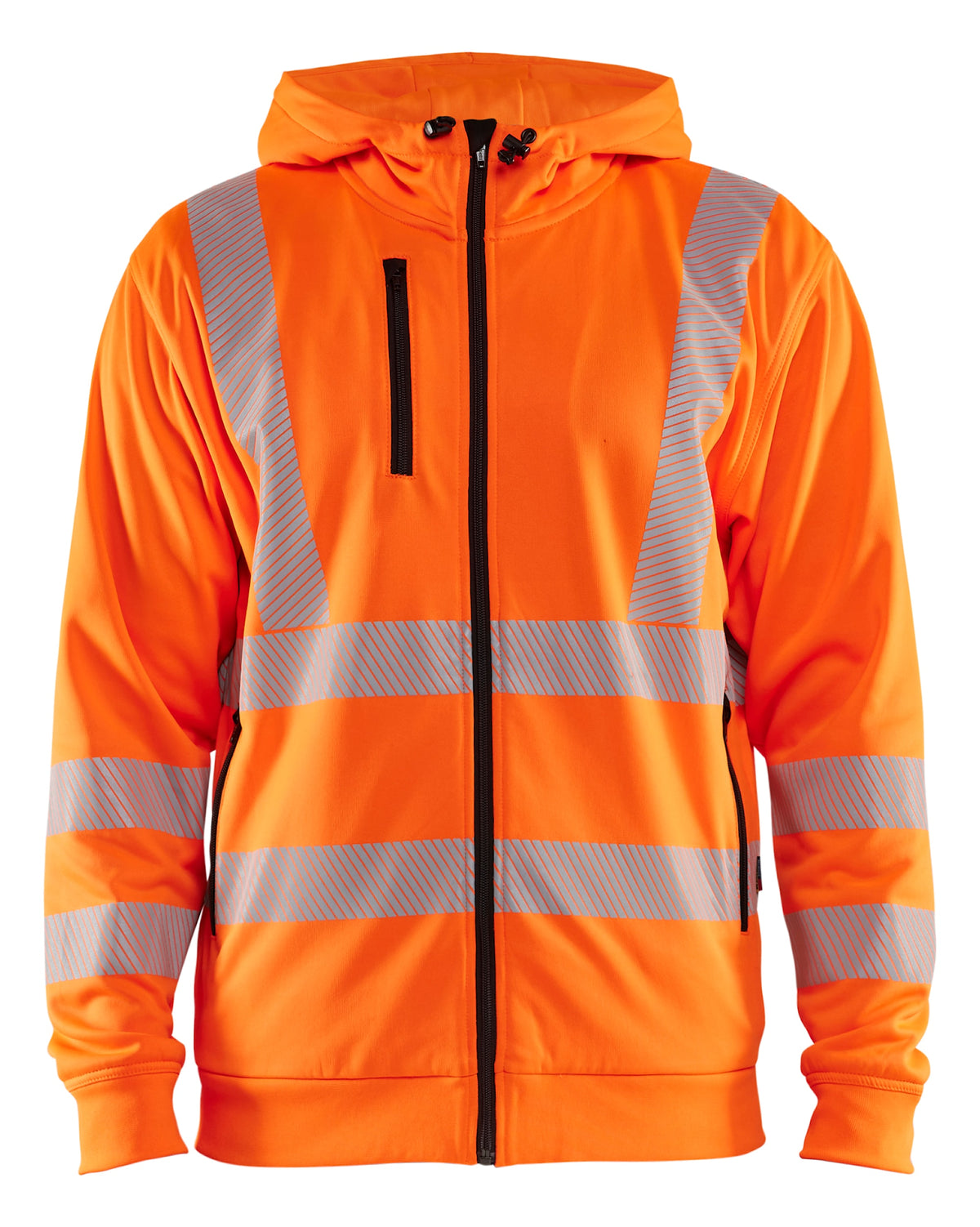 Blåkläder Kl. 3 3565 Warnschutz Kapuzen-Sweatjacke – orange