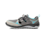 Elten Damen Melli ESD S1P Sicherheitssandale grau – grau