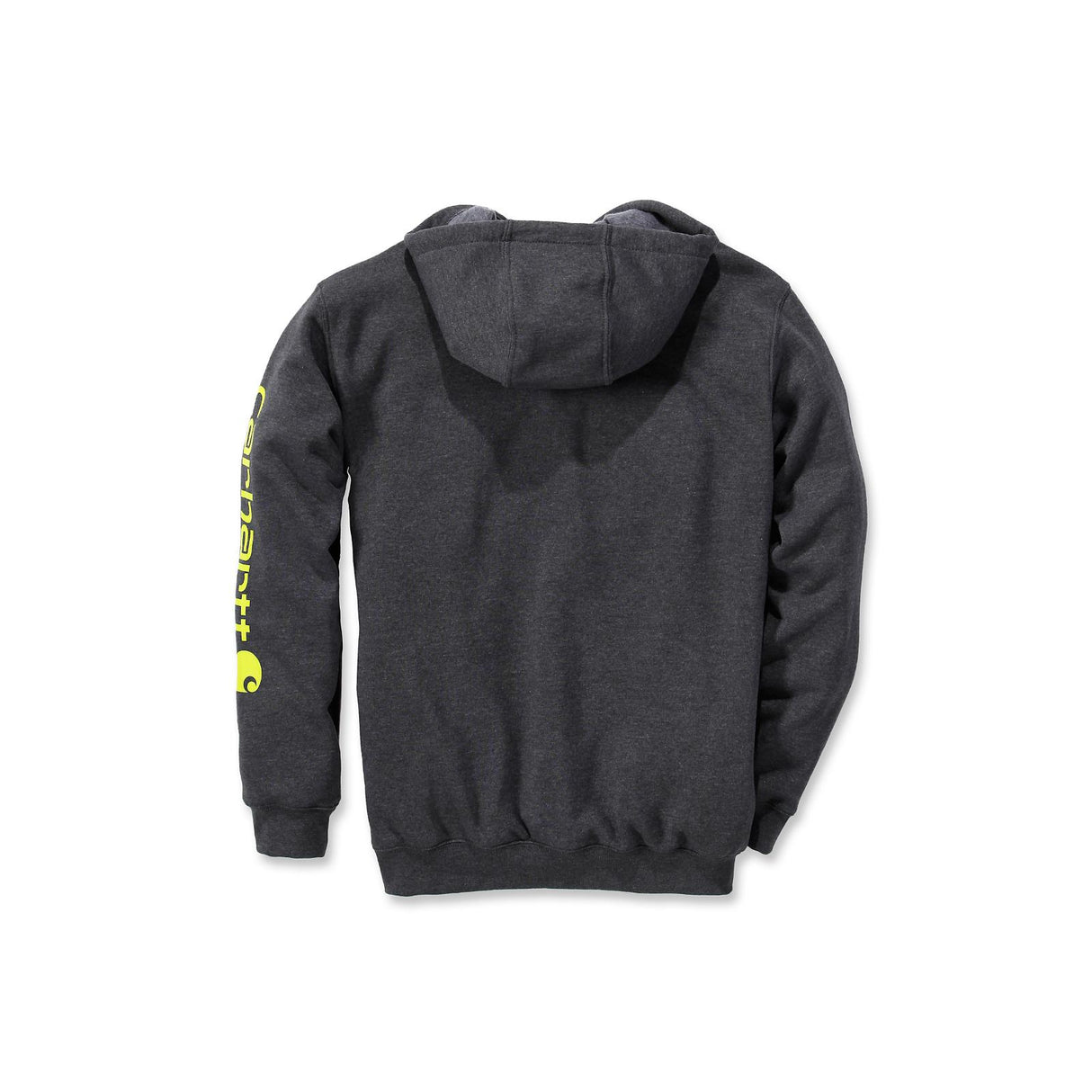 Carhartt Kapuzenpullover Sleeve Logo Hooded Sweatshirt in Carbon Heather