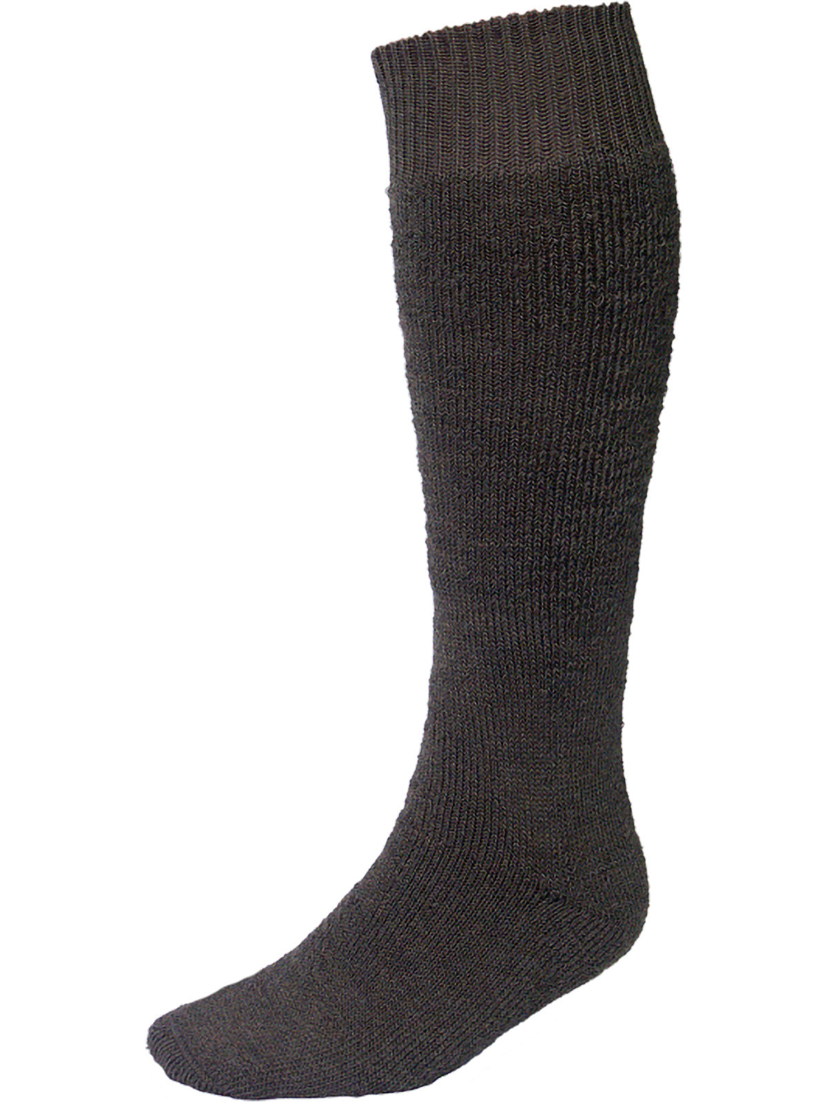 Socken 1 Paar Vollplüsch- Strumpf extra lang 70%Wolle/30% Polyester