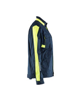 Blåkläder 4444 Industrie Stretch Bundjacke – dunkelmarine/gelb