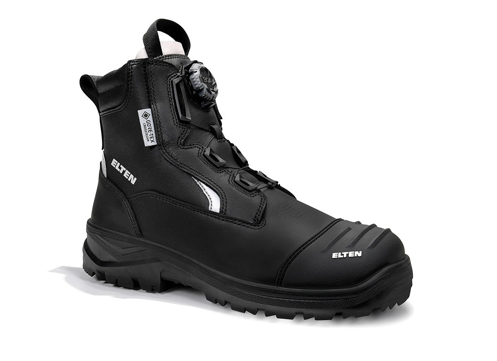 Elten Fraser PRO BOA Feuerwehrstiefel (Form B) schwarz – schwarz