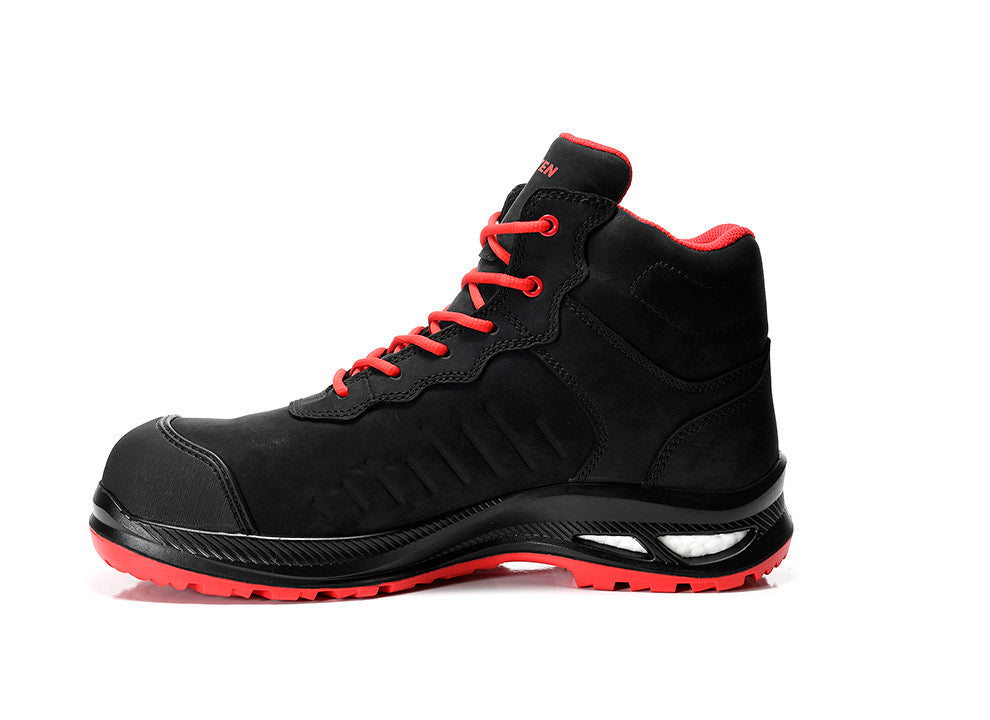 Elten Stewart XXG PRO GTX MID ESD S3 Hochschuh schwarz – schwarz
