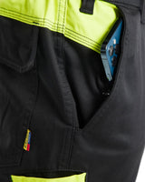 Blåkläder 1448 Industrie Stretch Bundhose – schwarz/gelb