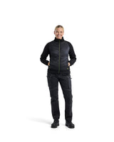Blåkläder Damen 3419 Hybrid Sweater – schwarz/gelb
