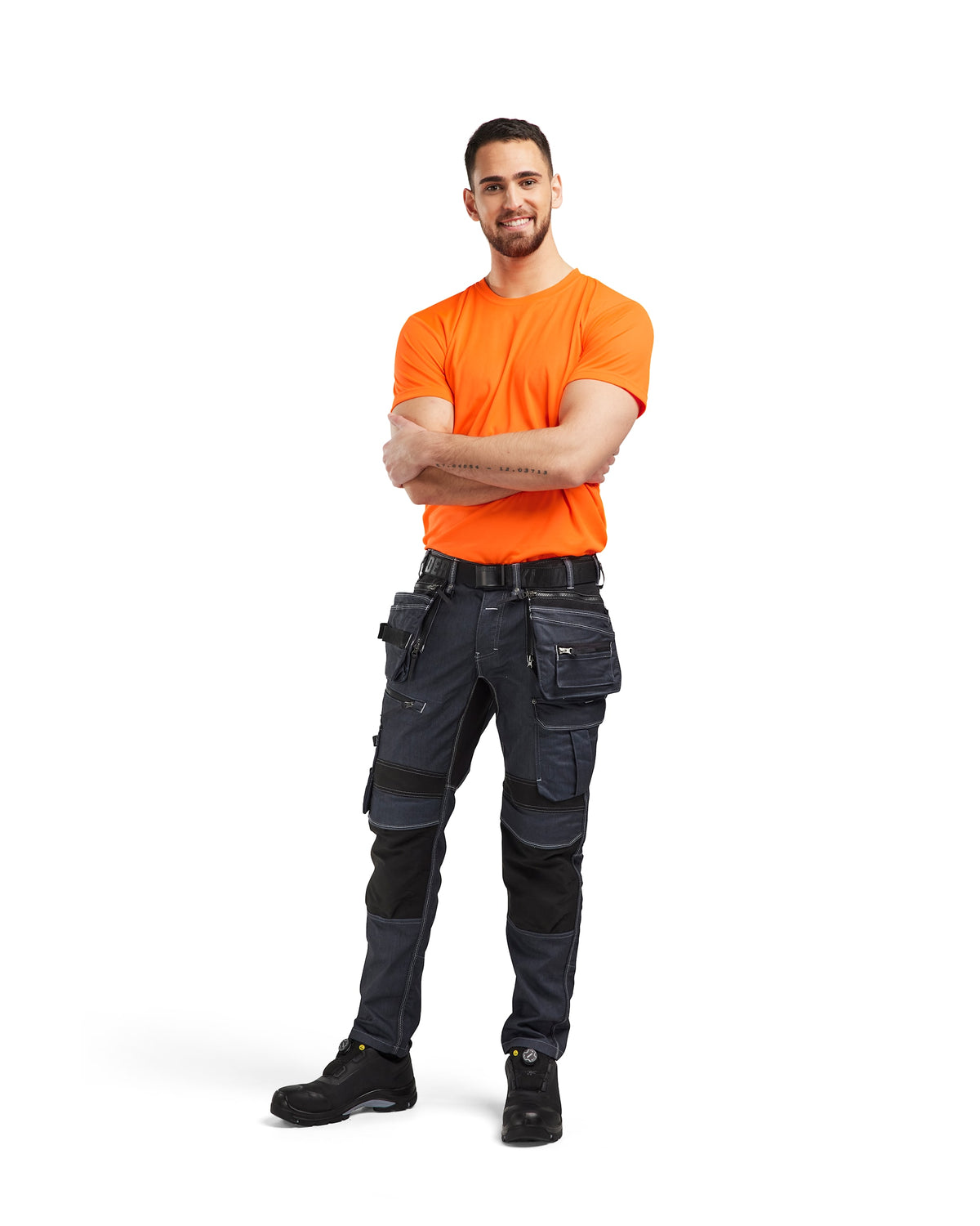 Blåkläder 3331 Hi-Vis T-Shirt mit UV-Schutz – orange