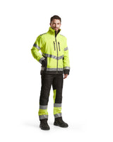 Blåkläder 1558 Warnschutz Stretch Handwerkerhose – schwarz/gelb