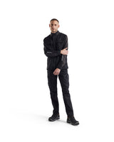 Blåkläder 4444 Industrie Stretch Bundjacke – schwarz/dunkelgrau