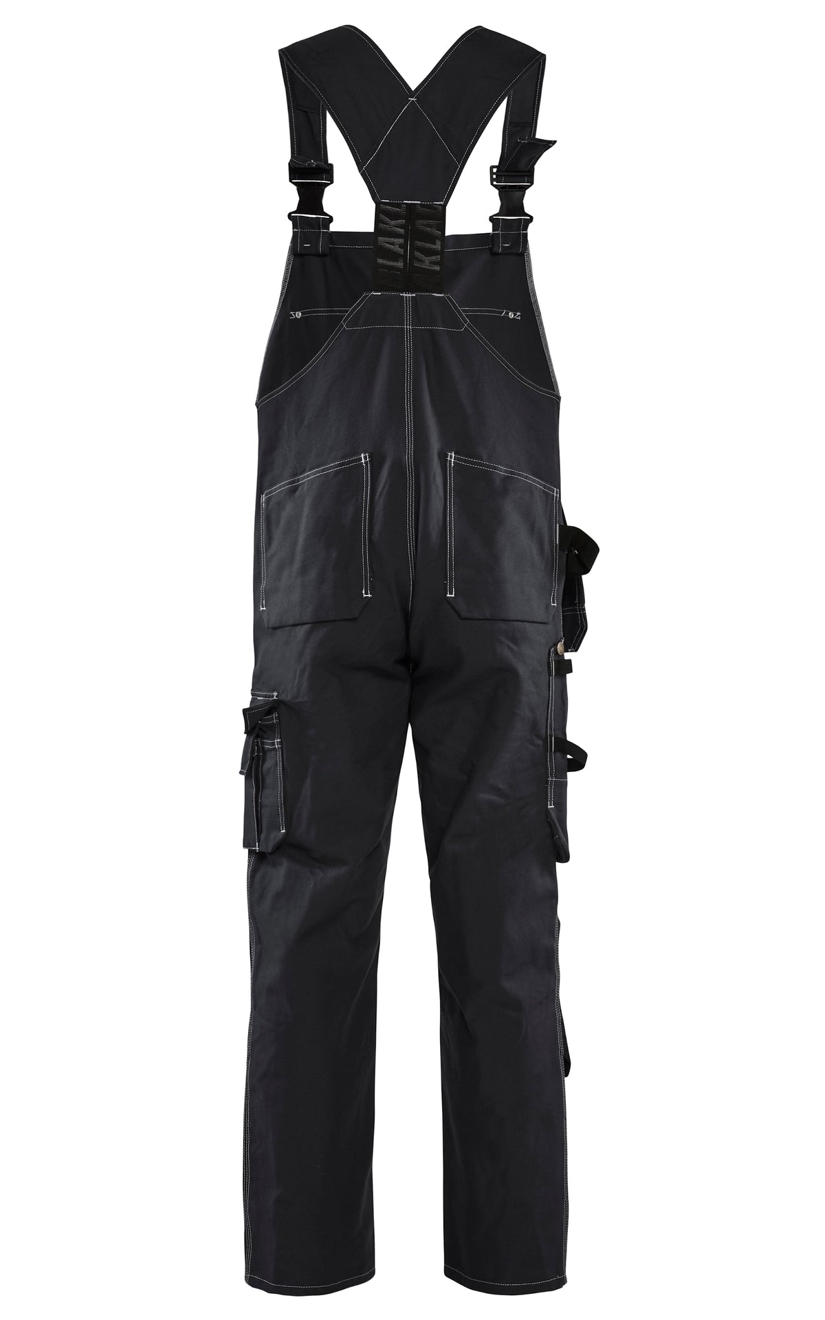 Blåkläder 2600 100% BW Handwerker-Latzhose – schwarz