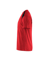 Blåkläder 3379 T-Shirt – rot/schwarz