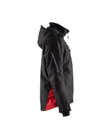 Blåkläder Damen 4972 Funktionsjacke – schwarz/rot