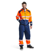 Blåkläder 3546 Warnschutz Kapuzen-Sweatshirt – orange/marine