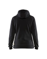 Blåkläder Damen 3464 Hybrid Sweatjacke – schwarz/dunkelgrau