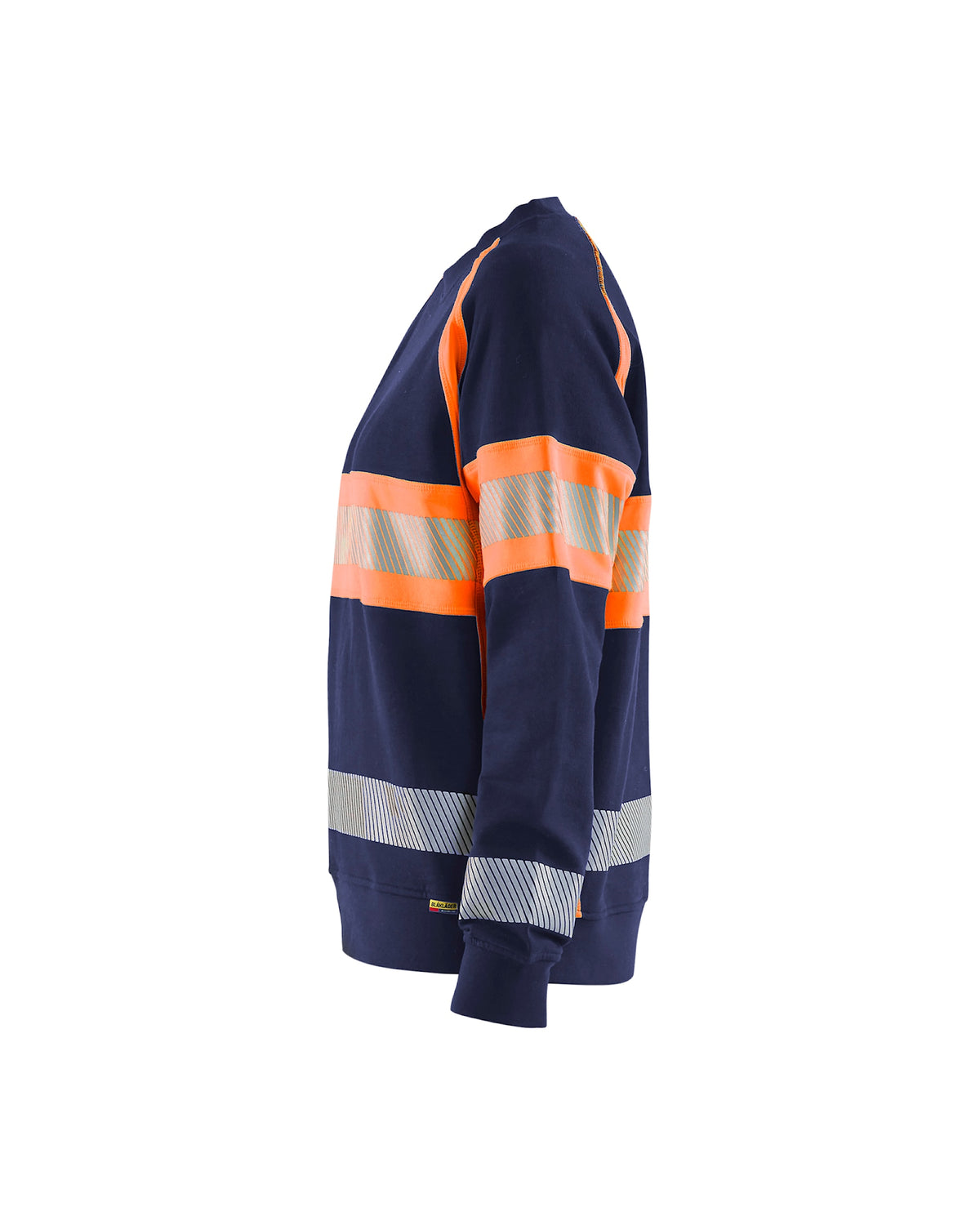 Blåkläder Damen 3409 Warnschutz Sweatshirt – marine/orange