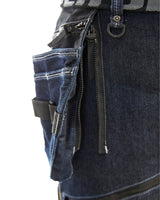 Blåkläder X1900 Stretch Jeans-Handwerkerhose – marine/schwarz