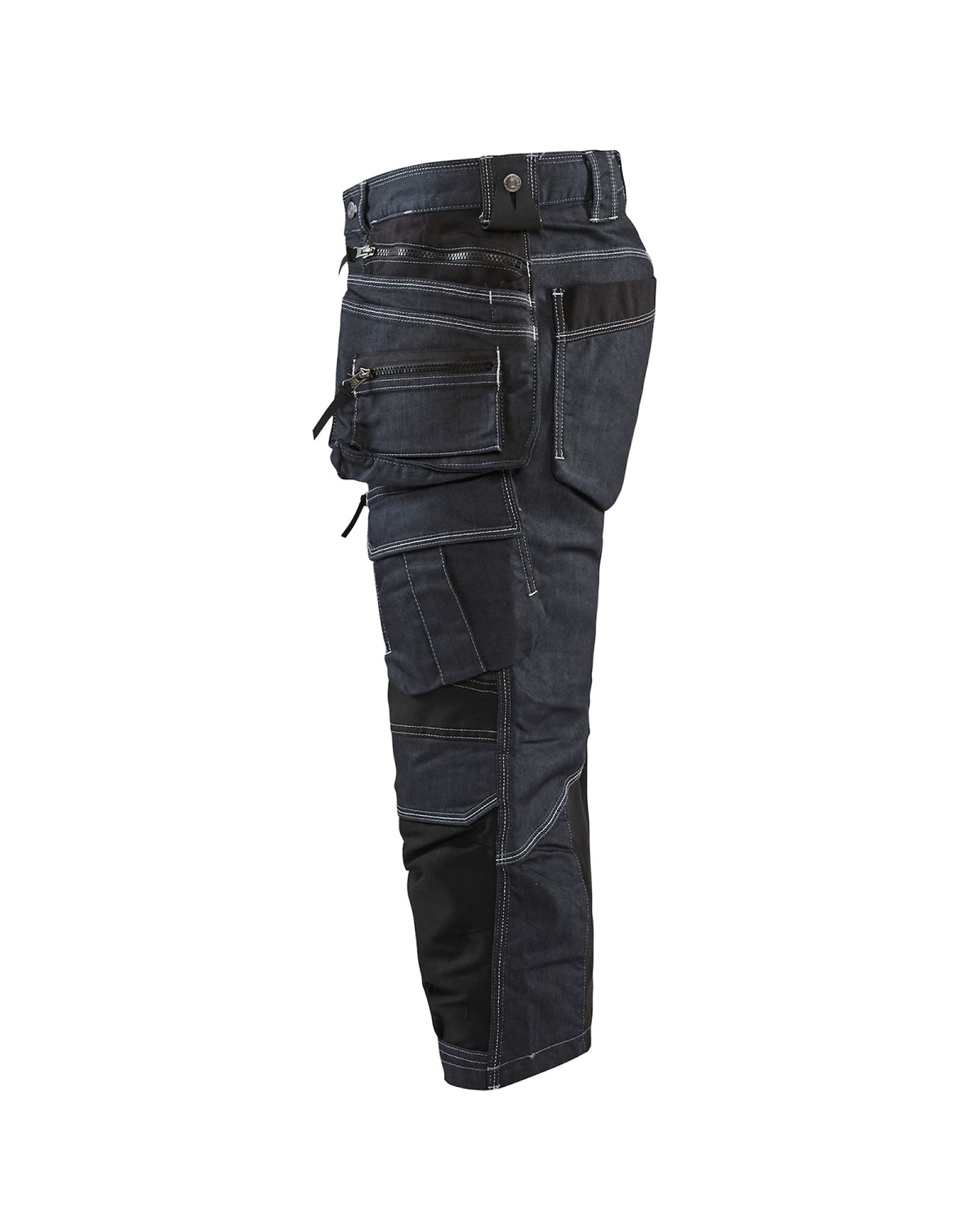 Blåkläder 1991 Jeans-Piratenhose Stretch X1900 – marine/schwarz