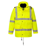 Portwest S468 Traffic Warnschutz Regenjacke 4in1 – gelb