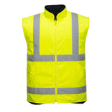 Portwest S766 Warnschutz Winterjacke 5in1 – gelb/marine