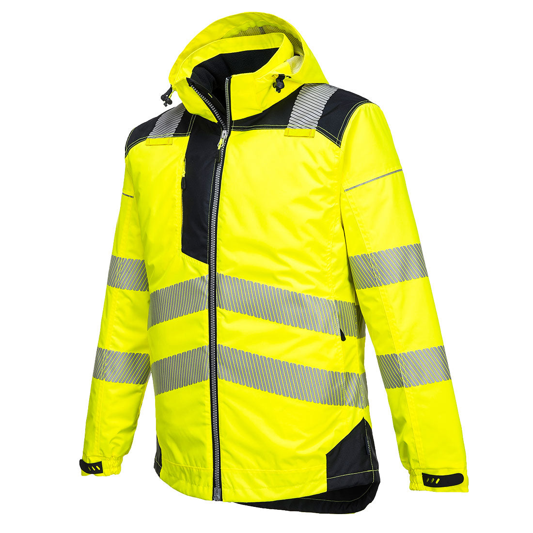 Portwest T400 PW3 Warnschutz Winterjacke – gelb/marine