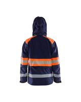 Blåkläder 4420 Warnschutz Regenjacke Kl. 1 – marine/orange