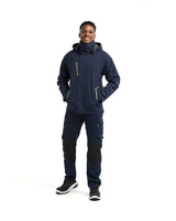 Blåkläder 4483 Softshelljacke – dunkelmarine/gelb