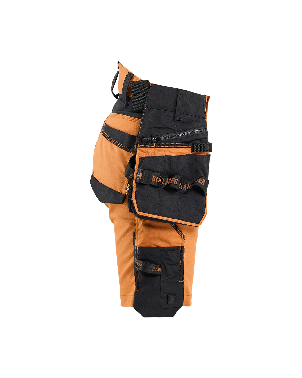 Blåkläder Damen 7175 Arbeitsshorts Striker – rost/schwarz