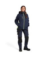 Blåkläder Damen 4972 Funktionsjacke – dunkelmarine/gelb