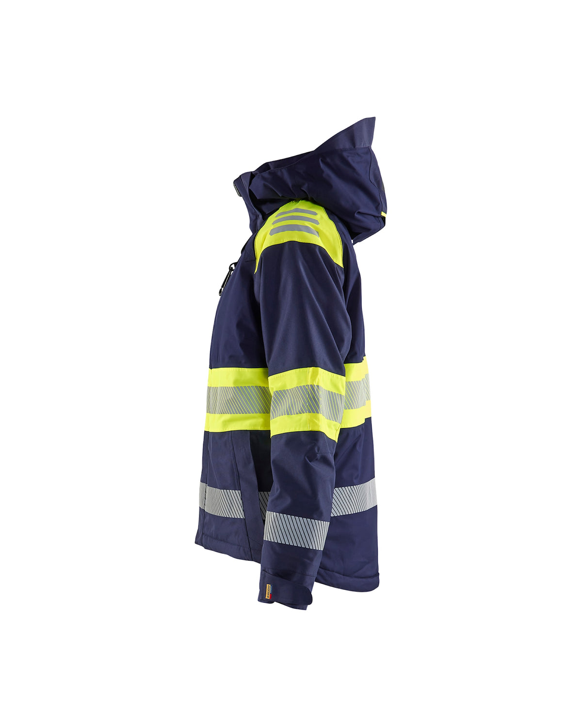 Blåkläder Damen 4470 Warnschutz Winterjacke Kl 1 – marine/orange