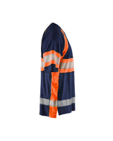 Blåkläder 3337 Warnschutz T-Shirt – marine/orange