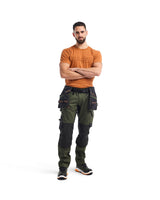 Blåkläder Striker Handwerkerhose – waldgrün/rost