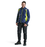 Blåkläder 4993 Microfleece-Jacke – marine/gelb