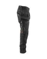 Blåkläder X1900 Stretch Jeans-Handwerkerhose – schwarz