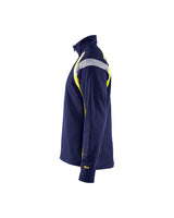 Blåkläder 3432 Zip-Sweatshirt – marine/gelb