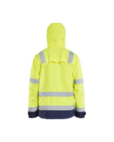 Blåkläder 4837 Warnschutz Regenjacke – gelb/marine