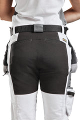 Blåkläder Damen 7910 Malerhose mit Stretch weiß – weiß