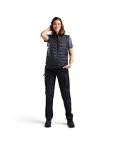 Blåkläder Damen 3864 Unite Steppweste – schwarz/dunkelgrau